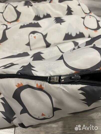 Зимний конверт в коляску