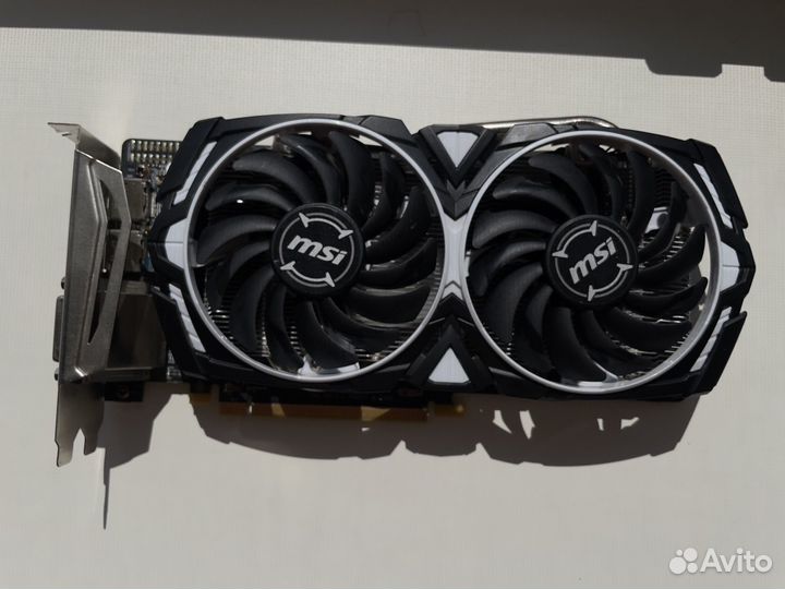 Видеокарта MSI AMD Radeon RX 570 8gb armor OC