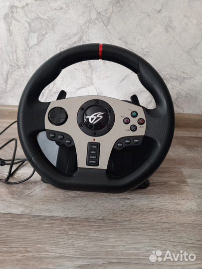 Руль игровой новый