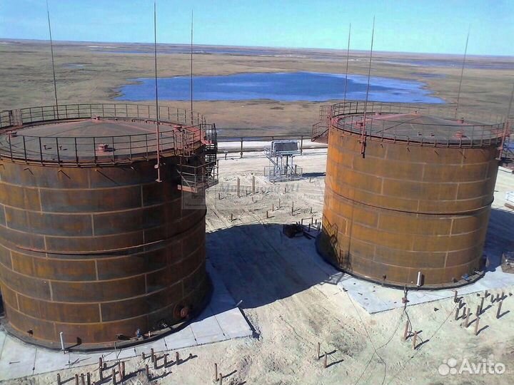 Резервуар вертикальный рвс 300м3