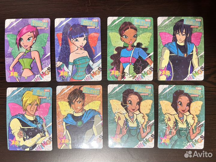 Карточки Винкс 2024