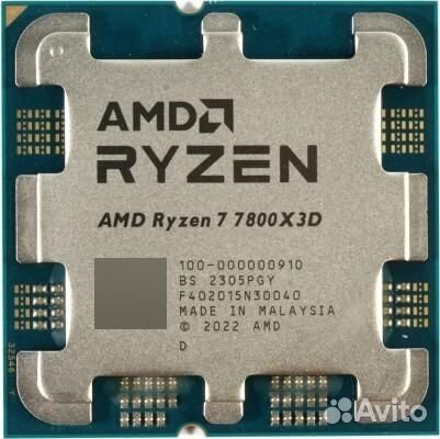 Процессор AMD Ryzen 7 7800X3D