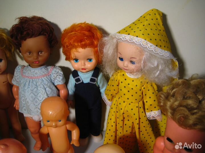 Игрушка СССР кукла пупс