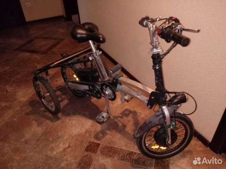 Электровелосипед трехколесный