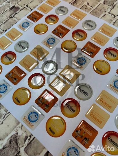 3D стикеры с вашим дизайном