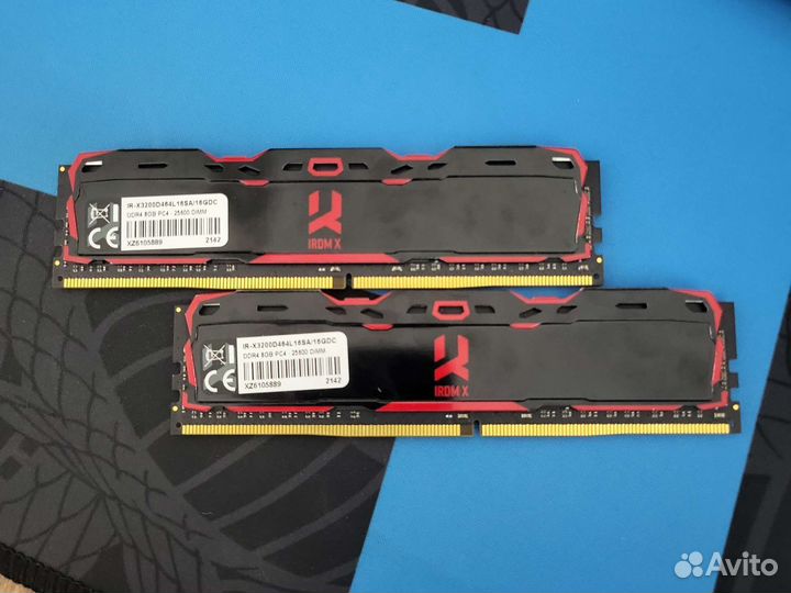 Goodram irdm X 16 гб DDR4 3200 мгц dimm