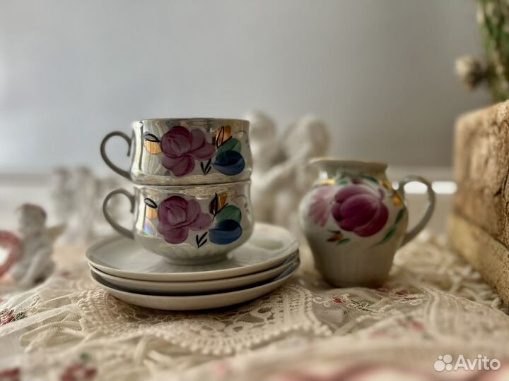 2 чайные пары Дулево