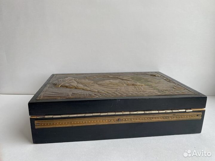 Шкатулка для украшений винтаж 70е СССР