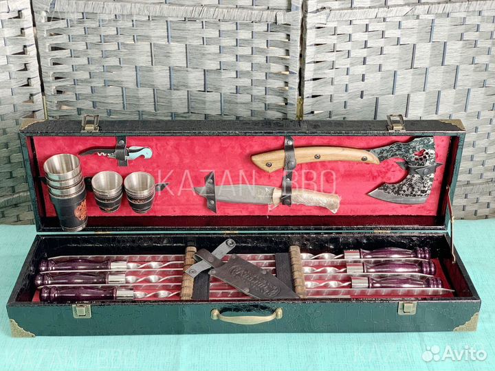 Подарочный набор для мужчины с шампурами