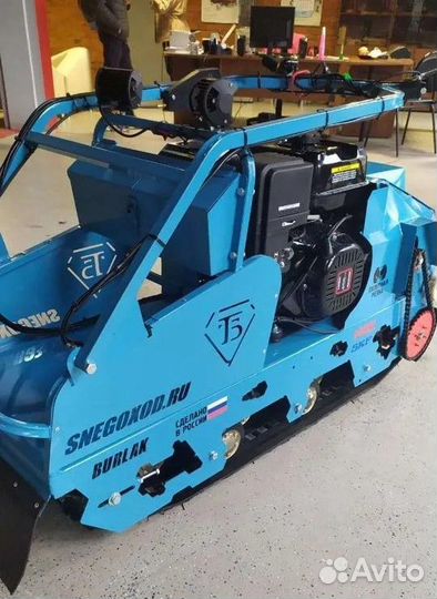 Мотобуксировщик Бурлак Таежник 15 л.с