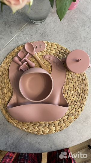 Набор столовой посуды для девочки