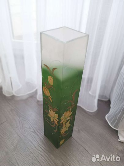 Ваза стеклянная 50 см