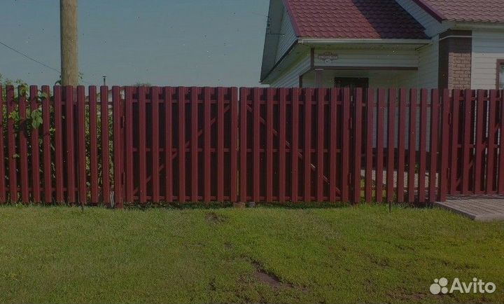 Металлический штакетник