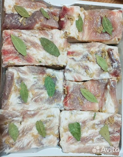 Сало соленое домашнее