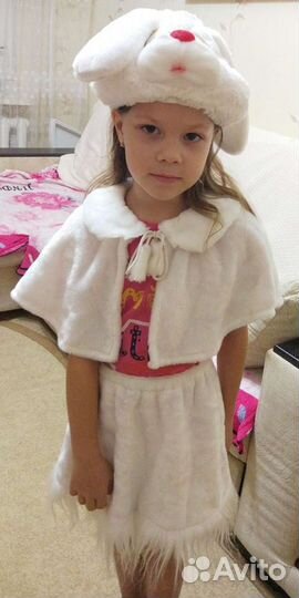 Костюм зайчика для девочки