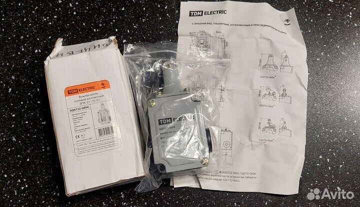 Выключатель путевой контактный