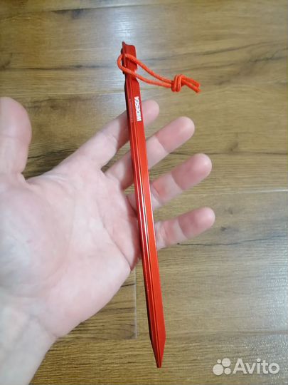 Колышки для палатки алюминиевые 23см