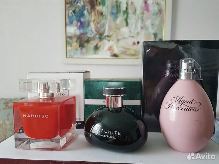 Парфюмерия, остатки во флаконах