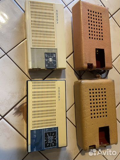 Два радиоприёмник сокол 60е годы