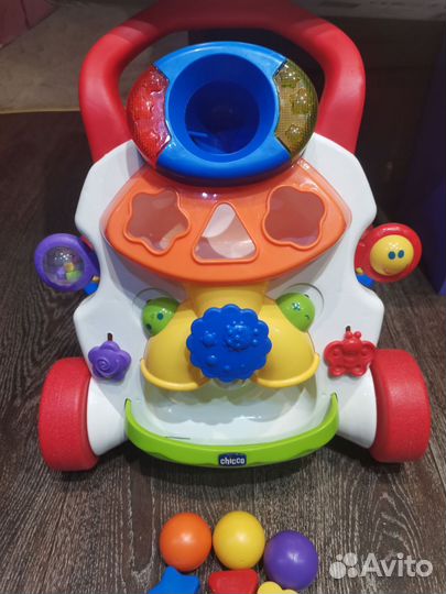 Ходунки chicco 2 в 1