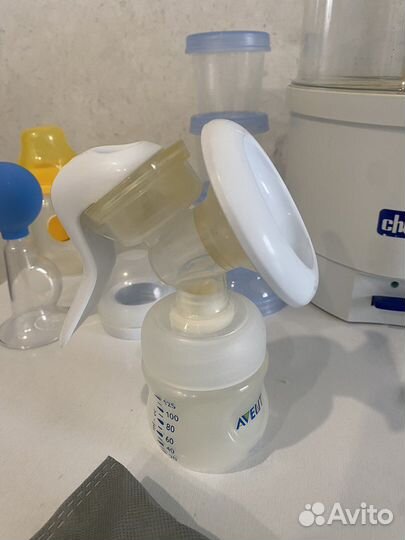 Молокоотсос и стерилизатор