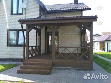 Ремонт пристройка к дому терраса веранда