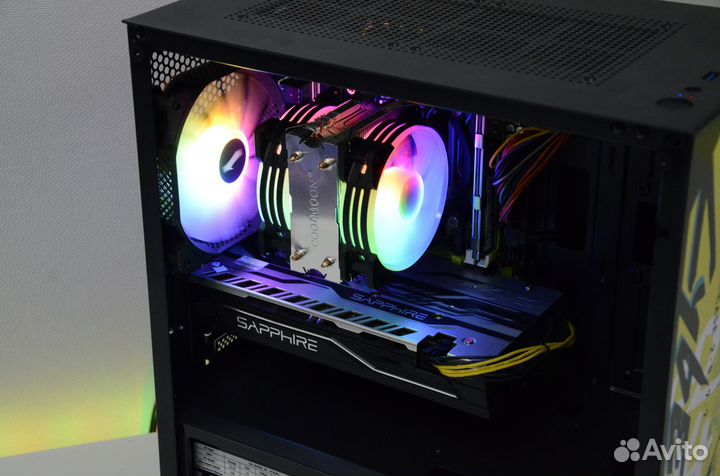 Игровой пк Intel 8 ядер / 32gb / RX 580 8gb