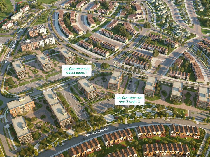 1-к. квартира, 44,3 м², 3/5 эт.