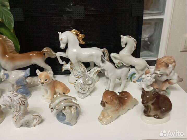 Фигурки Советского времени