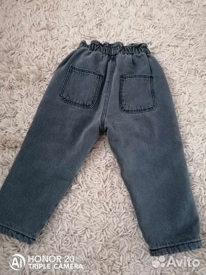 Джинсы zara для девочки