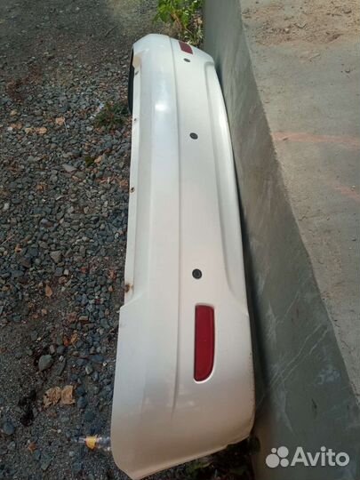 Задний бампер priora 1 хэтчбек