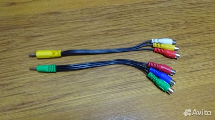 Аудио видео кабели Jack 3.5mm – 3 RCA и 1394 6рх4р