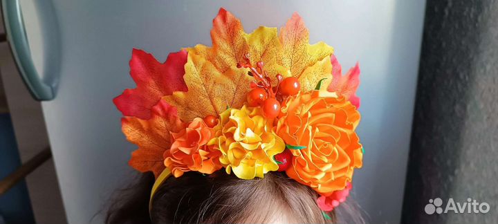 Ободок на праздник осени