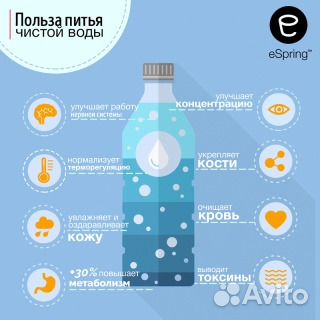 Фильтр для воды, четырёх ступенчатая очистка