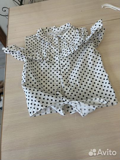 Рубашки и блузы девочек