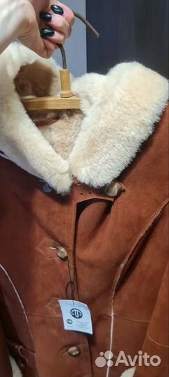 Пальто зимнее новое из овчины