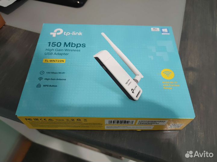 Wi-Fi адаптер TP-link TL-WN722N
