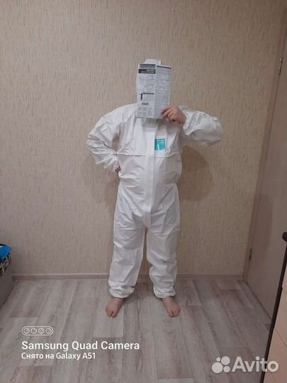 Комбенизон одноразовый защитный AlphaTec2000