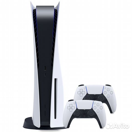 Sony playstation 5 с дисководом 1tb и два джостика