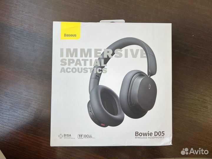 Беспроводные наушники Baseus Bowie D05 (чёрные)