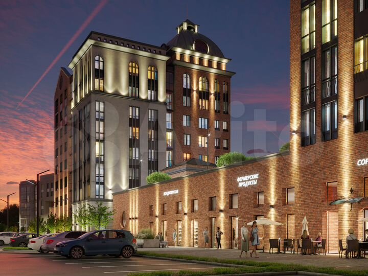 2-к. квартира, 73 м², 6/8 эт.