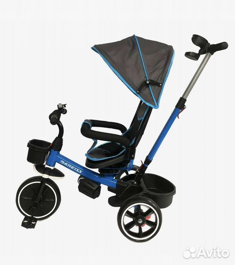 Трехколесный велосипед Kreiss с тентом