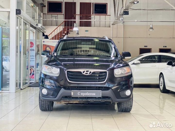 Hyundai Santa Fe 2.2 AT, 2010, 167 000 км