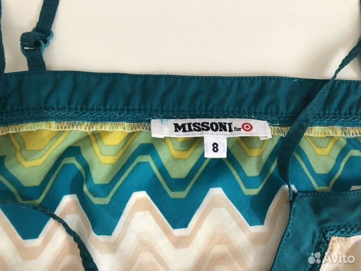 Missoni топ Оригинал 100 % шелк US 8 RU 44