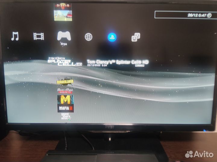 Sony PS3 super slim 78 игр прошитая 500 gb