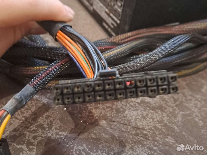 Блок питания 500w с оплеткой