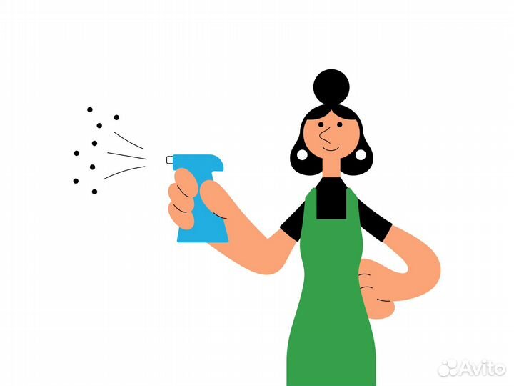 Клинер/Уборщица с ежедневной оплатой