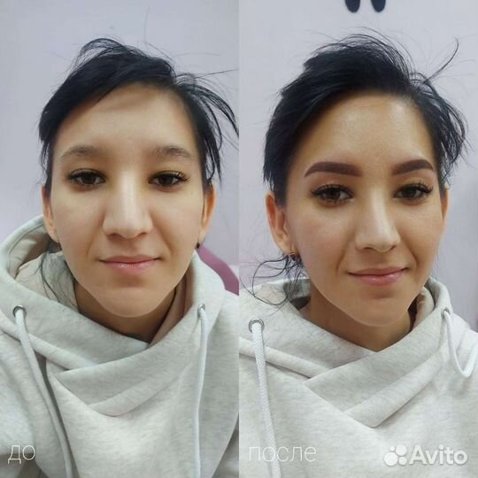 Перманентный макияж, оформление бровей