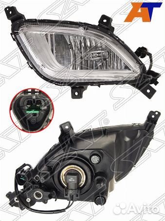 Фара противотуманная KIA cerato/forte 13-19