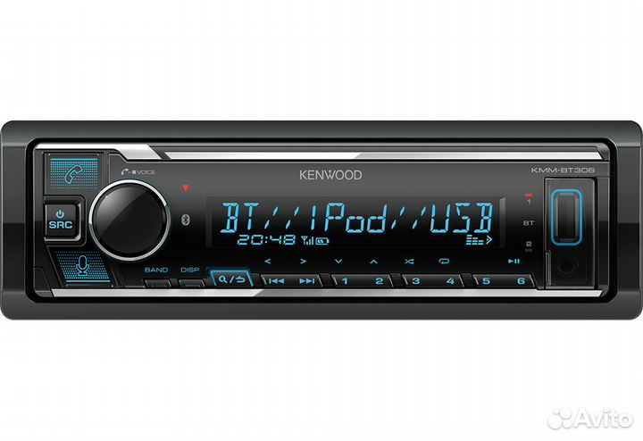 Автомагнитола kenwood 306BT